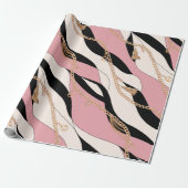 Gürtelketten, Golddiagramm Geschenkpapier (Ungerollt)