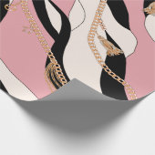 Gürtelketten, Golddiagramm Geschenkpapier (Ecke)