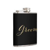 Gürtelkolben aus Gold-Glitzer Flachmann (Rechts)