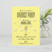 Gürtelschnabelschwanz-Party Einladung (Stehend Vorderseite)