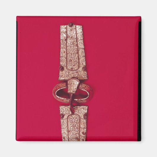Gürtelschnalle, aus dem Friedhof Magnet (Vorne)