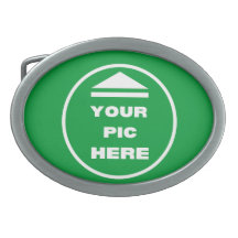 Gürtelschnalle - Bild hinzufügen - Oval