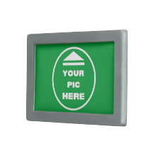 Gürtelschnalle - Bild hinzufügen - Rechteck