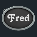 Gürtelschnalle Fred<br><div class="desc">Gürtelschnalle Fred</div>