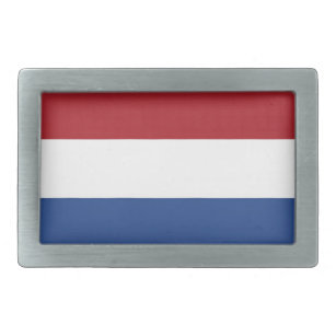 Gürtelschnalle mit Flagge der Niederlande