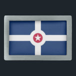 Gürtelschnalle mit Flagge von Indianapolis City, U<br><div class="desc">Fügen Sie Ihrem Kleiderschrank eine Touch Indianapolis Stolz mit unserem exklusiven Gürtelschnalle mit Indianapolis-Flagge hinzu! Dieser Gürtelschnalle, der mit viel Liebe zum Detail gestaltet wurde, ist mehr als nur ein praktisches Accessoire; er ist eine Feier des Erbes und kulturellen Stolzes Indianapolis. Das elegante Design zeigt stolz die ikonische Indianapolis-Fahne, die...</div>