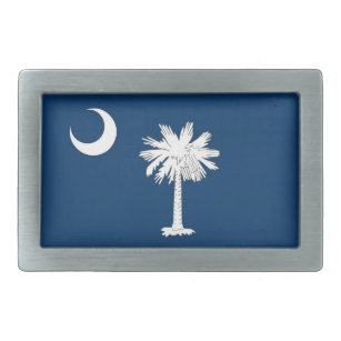 Gürtelschnalle mit Flagge von South- CarolinaStaat