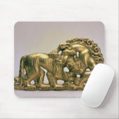Gürtelschnalle, von einer sibirischen Sammlung von Mousepad (Mit Mouse)