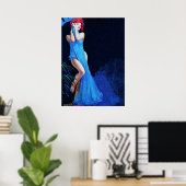 Gürtelschnüre Vintage Pulverkleidung Art Poster (Heimbüro)