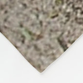 Gürteltier auf großer Fleece-Decke Fleecedecke (Ecke)