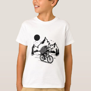 Gürteltier fährt Fahrrad Vintage Mountainbiken A T-Shirt