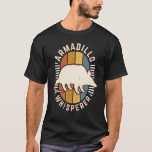 Gürteltier-Flüsterer Vintage Klassiker Retro Tier  T-Shirt