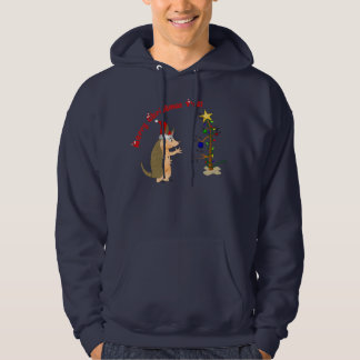 Gürteltier-frohe WeihnachtenHoodie Hoodie