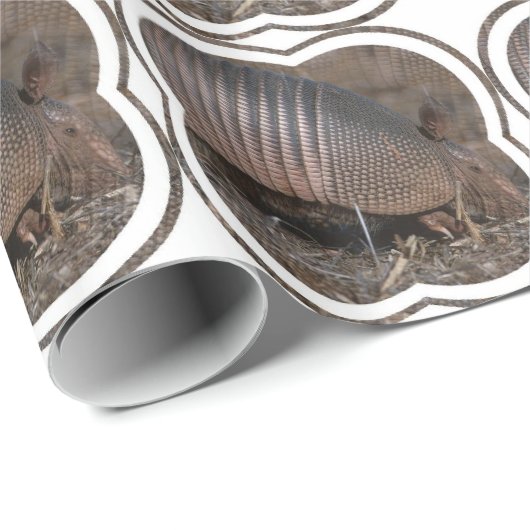 Gürteltier Geschenkpapier (Rolleneckpunkt)