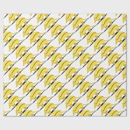 Gürteltier Geschenkpapier (Flach)