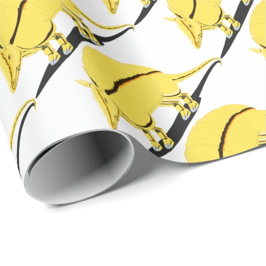 Gürteltier Geschenkpapier (Rolleneckpunkt)