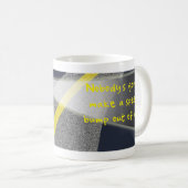 Gürteltier-Geschwindigkeits-Stoß-Tasse Kaffeetasse (VorderseiteRechts)