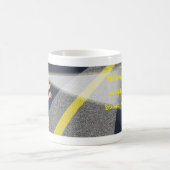 Gürteltier-Geschwindigkeits-Stoß-Tasse Kaffeetasse (Mittel)