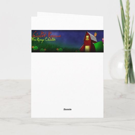 Gürteltier-Gruß-Karte Karte (Rückseite)