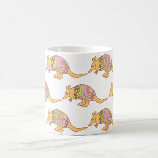 Gürteltier Kaffeetasse (Mittel)