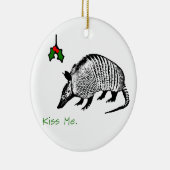 Gürteltier küssen mich keramik ornament (Rechts)