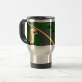 Gürteltier-Reise-Tasse Reisebecher (Vorderseite Links)