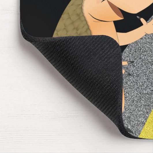 Gürteltier-Sicherheit erstes Mousepad (Ecke)