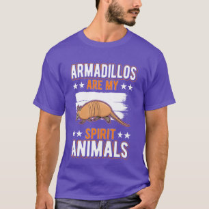 Gürteltier Spirit Animal lustig T-Shirt