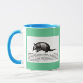 Gürteltier Tasse (Links)