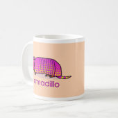 Gürteltier-Tasse Kaffeetasse (Vorderseite Links)