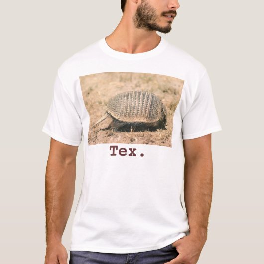 Gürteltier, Tex. T-Shirt (Vorderseite)