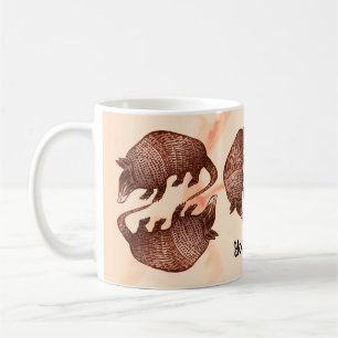 Gürteltier Yin Yang Kaffeetasse
