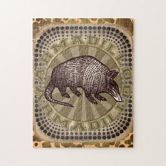 Gürteltiere Puzzle (Vertikal)