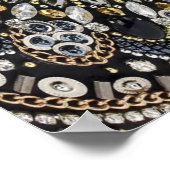 gürtnerisch Glam Art Deko (Ecke)