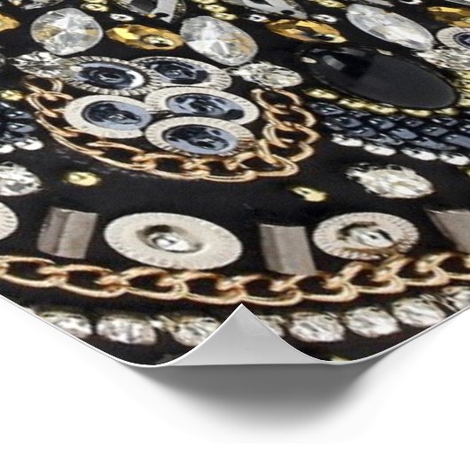 gürtnerisch Glam Art Deko (Ecke)