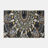 gürtnerisch Glam Art Deko Fußmatte (Vorderseite)