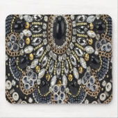 gürtnerisch Glam Art Deko Mousepad (Vorne)
