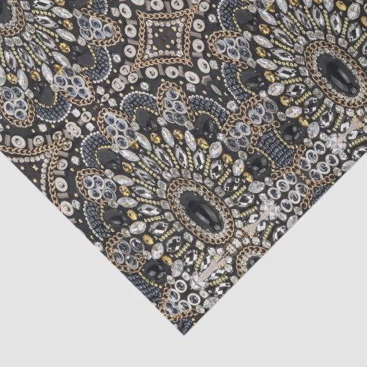 gürtnerisch Glam Art Deko Seidenpapier (Ausschnitt)