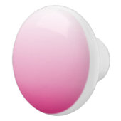 gürtnisch-minimalistisch staubige Rose Kirschblüte Keramikknauf (Rechts)