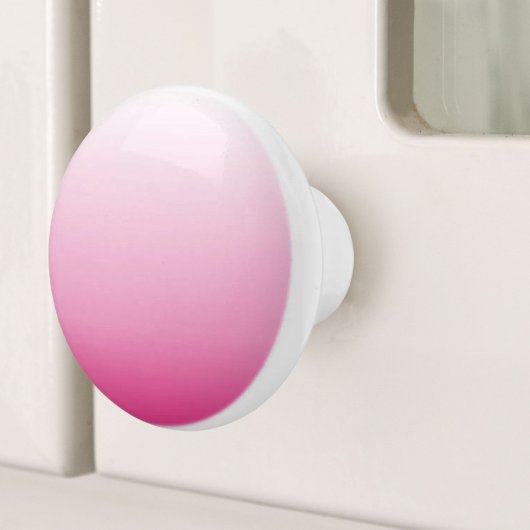 gürtnisch-minimalistisch staubige Rose Kirschblüte Keramikknauf