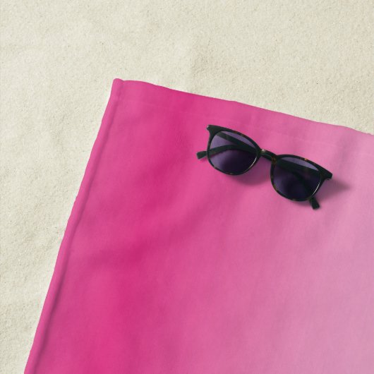 gürtnisch-minimalistisch staubige Rose Kirschblüte Strandtuch (Beispiel)