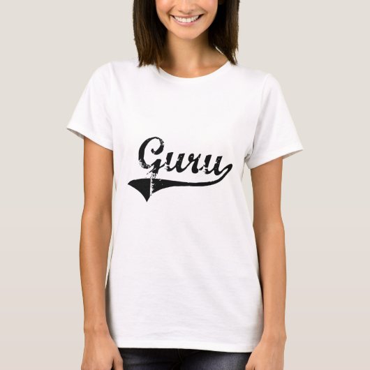 Guru-beruflicher Job T-Shirt (Vorderseite)