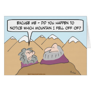 Guru fiel weg vom Berg