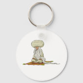 Guru Meditating Schlüsselanhänger (Vorderseite)