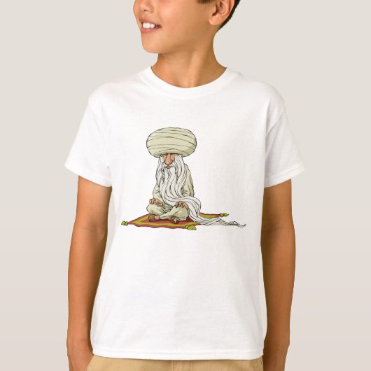 Guru mit einem langen Bart-T - Shirt (Vorderseite)