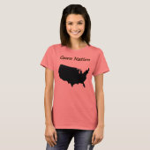 Guru Nation - Black T-Shirt (Vorne ganz)