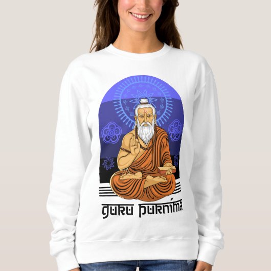 Guru purnima sweatshirt (Vorderseite)