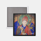 Guru Rinpoche, Nepal - Pangboche Gompa Magnet (Vorderseite/Rückseite)