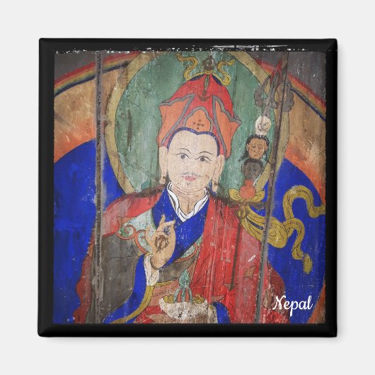 Guru Rinpoche, Nepal - Pangboche Gompa Magnet (Vorne)