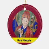 Guru Rinpoche, Padmasambhava Buddha / Nepal Keramik Ornament (Links)